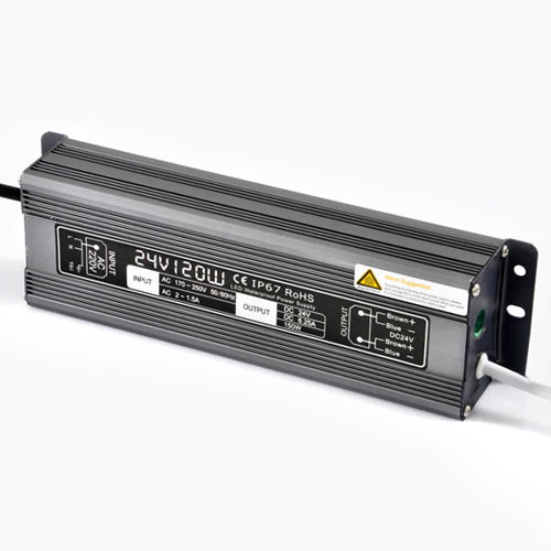 120W5A DC24V Constant Voltage Outdoor Waterproof IP67 Switching LED Driver Transformer Power Supply For LED Light Strips 120W5A DC24V Constant Voltage Outdoor Waterproof IP67 Switching LED Driver Transformer Power Supply For LED Light Strips